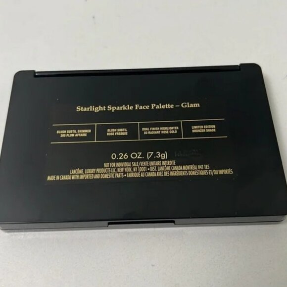 Lancôme Starlight Sparkle Face Blush Palette - Glow - Coral / Pink & Gold Shades - Picture 2 of 4